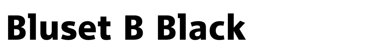 Bluset B Black
